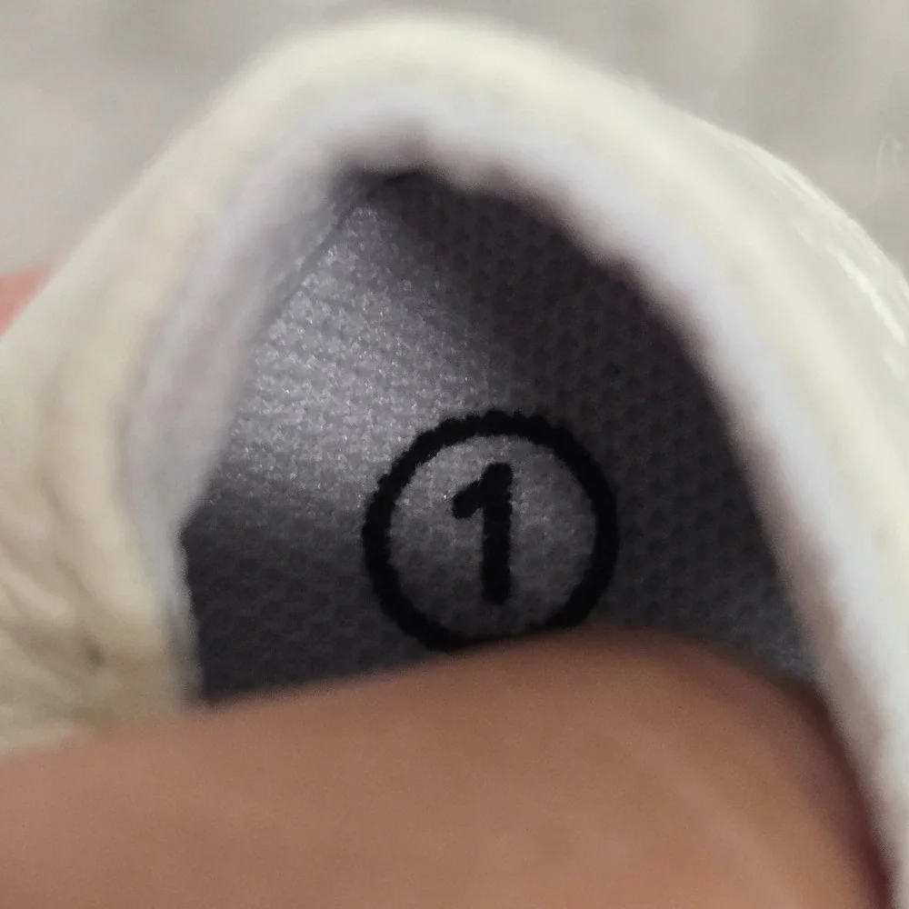 Infant Boys Cream White Faux Leather Soft Sole Oxford Dress Shoes Size 1 Baptism